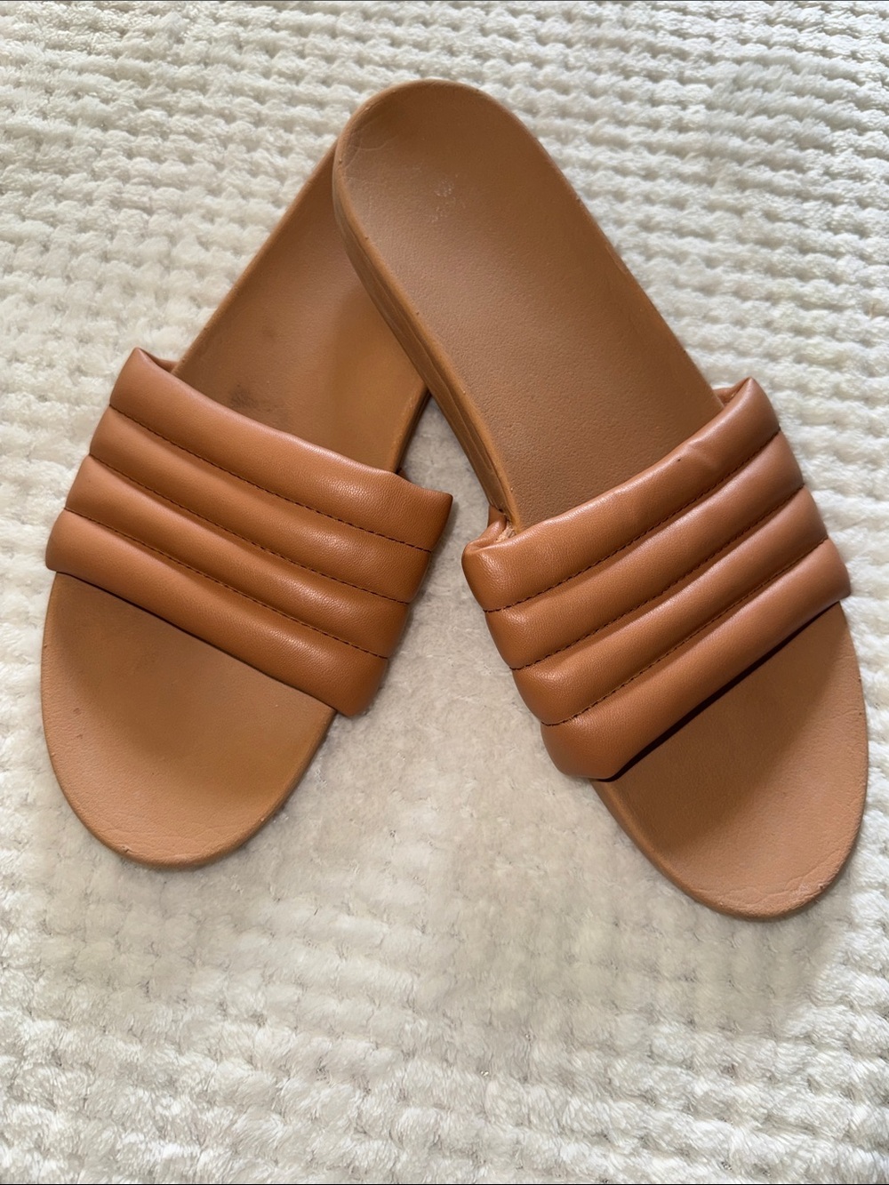 🩴 EUC Shade & Shore Padded Slide Sandals – Women’s Size 10